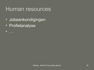 Human resources Jobaankondigingen Profielanalyse … 