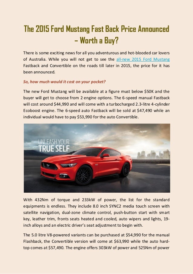 Cumberland Ford Ford Mustang Blog