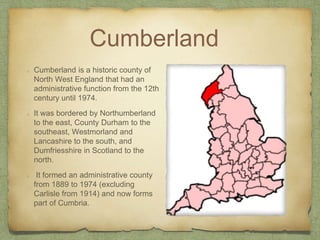 Cumberland PPTX Geography Science