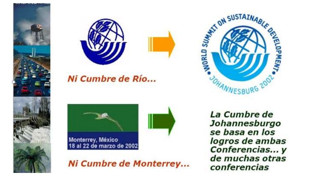 Cumbre de johannesburgo rio+10 2002