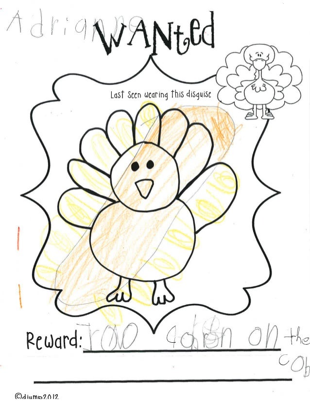 Turkey Trouble Drawings Cummings