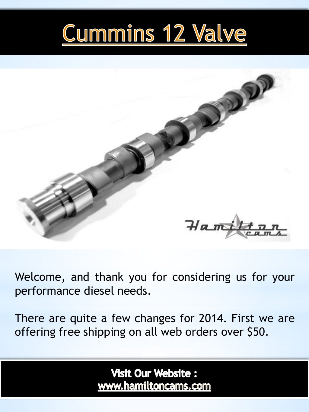Cummins Push Rods Call 5123559101