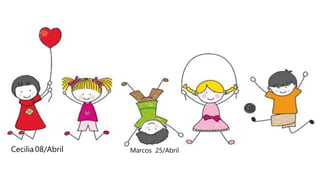 Marcos 25/AbrilCecilia 08/Abril
 
