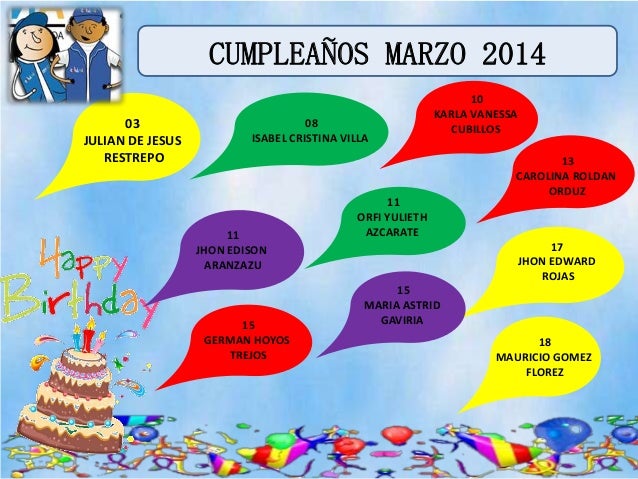 calendario de cumpleanos