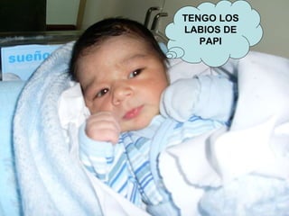 TENGO LOS LABIOS DE PAPI