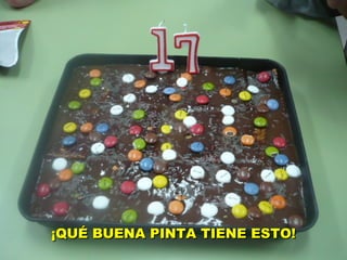 ¡QUÉ BUENA PINTA TIENE ESTO!¡QUÉ BUENA PINTA TIENE ESTO!
 