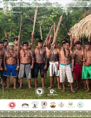 Foto:
Jannes
Stoppel/Greenpeace
Guerreiros do Povo Munduruku.
 