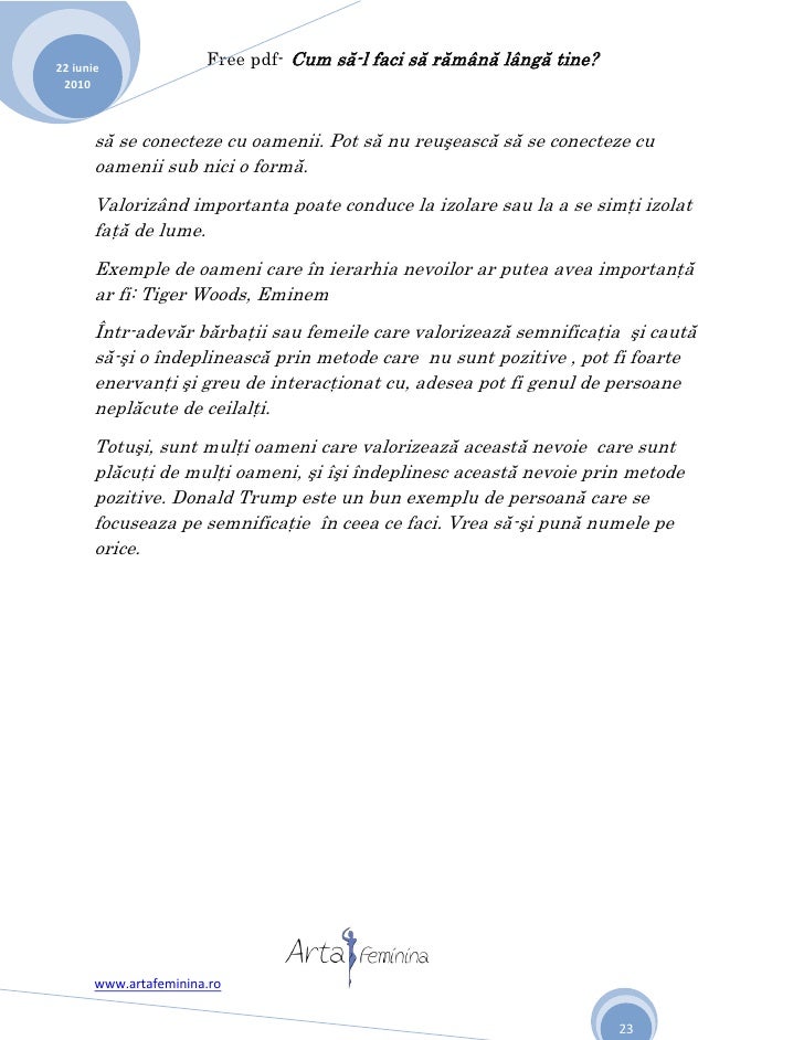 Cum Sa L Faci Sa Ramana Langa Tine Pdf