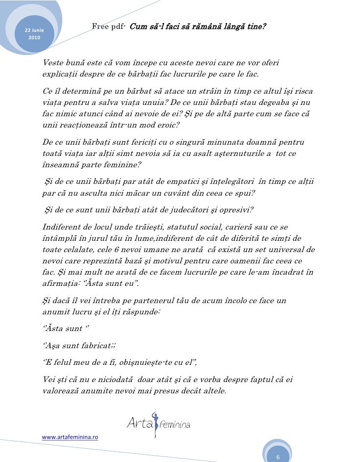 Cum Sa L Faci Sa Ramana Langa Tine Pdf