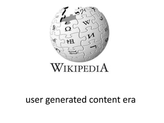 user generated content era 