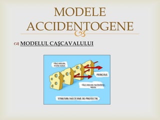 MODELE
ACCIDENTOGENE

 MODELUL CAȘCAVALULUI

 