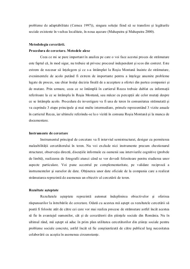 Cum Se Scrie Un Proiect De Cercetare