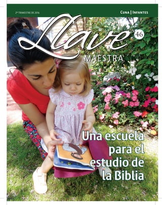 CUNA | INFANTES2º TRIMESTRE DE 2016
Una escuela
para el
estudio de
la Biblia
MAESTRA
46
 
