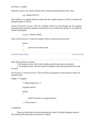 C PROGRAMING AND PC | PDF | Operating Systems | Computer Software and ...