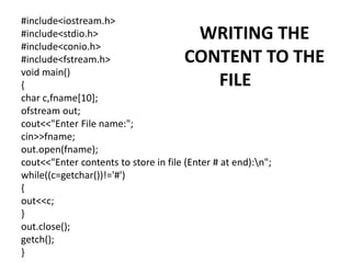 c++ Unit III - PPT.pptx