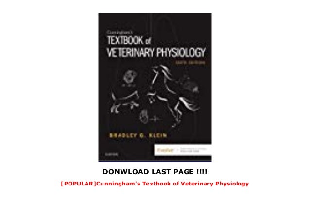 [POPULAR]Cunningham�s Textbook of Veterinary Physiology