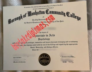 CUNY - Borough of Manhattan Community College diploma.pdf