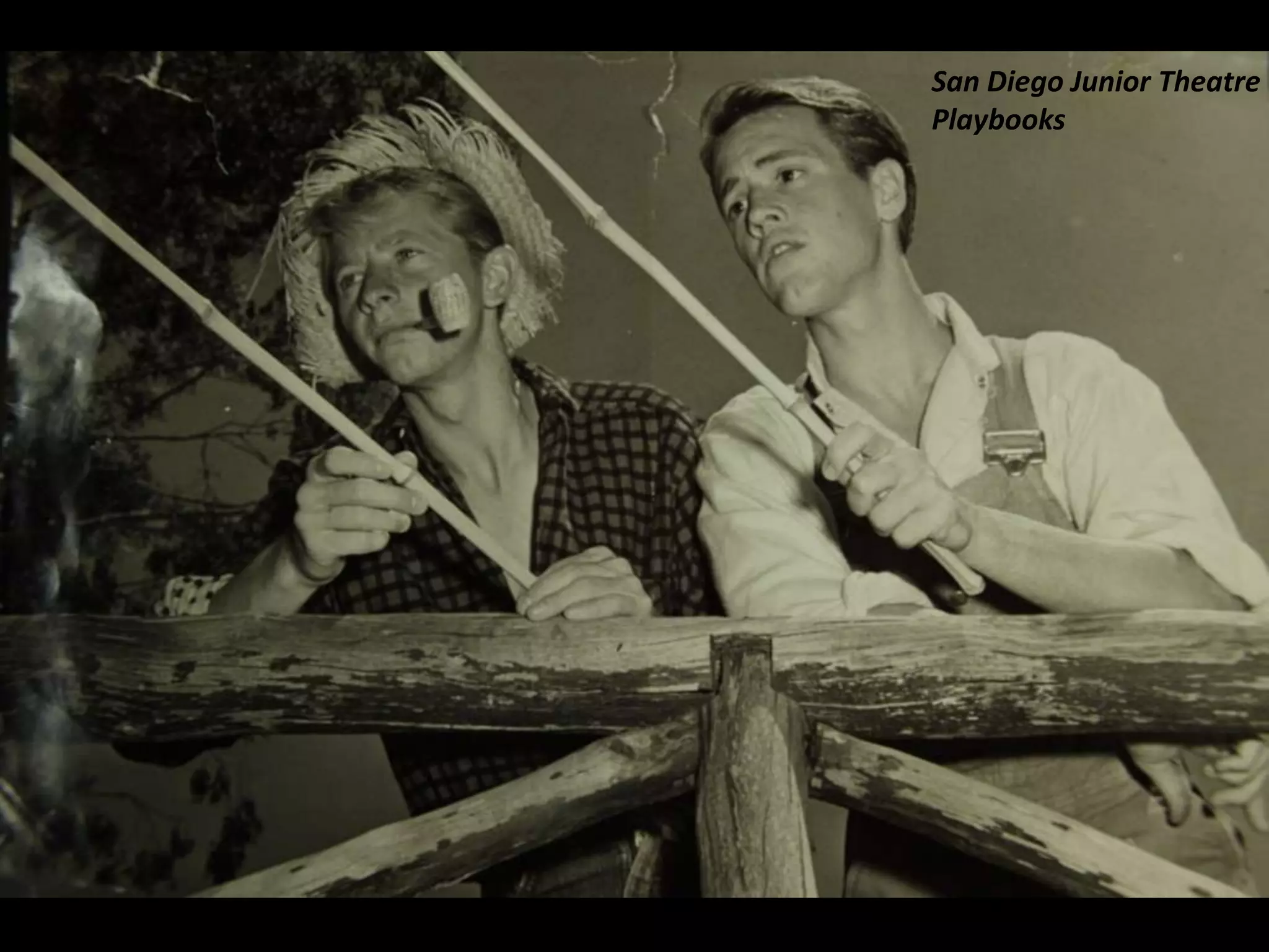 San Diego Junior Theatre
Playbooks
 