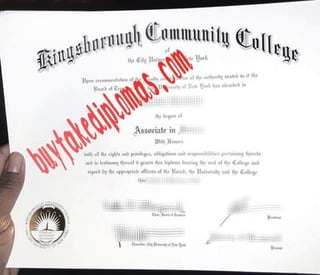 CUNY Kingsborough Community College degree