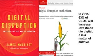 In  2015  
63%  of  
CEOs    will  
increase  
investmen
t  in  digital,  
it  is  a  
matter  of  
survive
 
