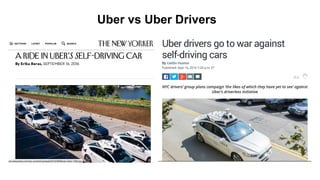 Uber vs  Uber Drivers
 