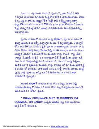 ¬ÁÅÏžÁ§Á §Â©Áô ÁÆ™Á ÁÆœÁÅ§Ã ¡ÁõÁÅ ¡ÉžÂ¨Å ©Ã™ÁžÄ¬Ã œÁþÁ
             Á§ÁÅËþÁ þÂ¨ÅÁþÁÅ ÁÆœÁÅ§ÁÅ ÁÅœÁà¨ÍÃ üÌþÃ¡Ã þÂÁÅœÁÅÏýÂ™ÁÅ. ±Â¡ÁÏ
             úÃþÁä ¡Ã¨ì  þÂÁÅ™ÁÅ œÁýÅÛÍ¨ÊÁ "‹ÿ÷ñ ™Â™Ä „¥÷ééé €£Âç €£Âç
             œÁýÅÛÍ¨ÊþÁÅ ™Â™Ã þÂÁÅ Â§Ã±ÍœÍÏžÃ ‚ÏÂ ‚ÏÂ ¨ÍœÁÅÂ þÄ þÂ¨ÅÁ
             ¡ÉýÅÛ þÁþÁÅä œÃþÉ¦ê ™Â™Ã” €ÏýÆ œÁþÁþÁ™ÁÅ¥ÁÅþÁÅ ¥ÁÅÏžÁÅÁÅ©ÉþÁÁÅÑ
             ™Ã¬ÁÆà©ÁôÏžÃ.

                    ¡ÁõÁÅ þÂÁ™ÁÏ¨Í ¬ÁÅÏžÁ§Á §Â©Áô experT. ¡ÁõÁÅ þÂÁ™ÁÏ ¨Í
             ©ÁôþÁä ¥É¨ÅÁÅ©Á¨Å €þÄä úÃþÁä¡ÁåýÃ þÁÅÏ™Ã þÊ§ÁÅÖÁÅþÂä™ÁÅ.  ýÉÃä÷
             œÍþÉ œÁþÁ 20 ˆý þÁÅÏ™Ã úÉ¨Éì¨Ã ¡ÁõÁÅ þÂÁÅœÁÅþÂä™ÁÅ. ¬ÁÅÏžÁ§Á §Â©Áô
             ‡©Á§Ã œÌ™Á¨ ¥ÁŸÁê þÁþÂä ¥ÉÅÿÁÏ ¡ÉýÃÛ þÂÃœÊ úÂ¨Å,  þÂÁÅ™ÁÅ ¬ÁÅŽÏ
             ‹¡ÁýÂÛþÁ ‡©Á§ÁÆ ©ÁžÁÅ¨ÅÍ¨Ê§ÁÅ. ¬ÁÅÏžÁ§Á §Â©Áô þÂ¨ÅÁ Ì¨Ãì ¥ÄžÁ
             þÂýêÏ úÊ¬ÁÅàÏýÊ, Ì¨ÃìþÃ §ÁÁ §ÁÂ¨ÅÂ ýÄü÷ úÊ¬ÁÅàÏýÊ,  ¬ÁÅŽÏ, ŠÊ
             ³Â§Ã ©ÁÏžÁ ¥ÉÅ™ÁÝ¨Å¡ÉýÃÛ žÉÏÃþÂÁ¨ÁžÁþÃ, ¬ÁÅÏžÁ§Á §Â©Áô úÉ¨Éì¨Å
             ¥ÁÅ§Ã¡ÉÏÂ úÉ¡ÁôœÁÅÏžÃ. ¬ÁÅÏžÁ§Á §Â©Áô þÂÁ™ÁÏ ¨Í úÁÆ¡ÃÏúÊ ‚ÏýÉ§É¬÷Û
             žÉÏÁ™ÁÏ ¨Í ©ÁôÏ™ÁžÁÅ. þÂÁ¥ÁÏýÊ ÁÏý¨ ÌžÄâ þÂÁÅœÁÅÏýÂ™ÁÅ. ‚ÏýÍì
             ©ÁôþÁä ©Â®Áì ¡ÁõÁÅ¨Å €þÃä, ŠÁ§ÃÃ œÉ¨Ã¦ÁÁÅÏ™Â ŠÁ§Ã©Ã €¨Â
             þÂÁÅœÁÆþÊ ©ÁôþÂä™ÁÅ.

                   €ÏœÁýÃ experT þÂÁÅ™ÁÅ Â™ÁÅ œÌ™Á¨¥ÁŸÁê ¥ÉÅÿÁÏ ¡ÉýÃÛ
             þÂÁÅœÁÅÏýÊ œÁýÅÛÍ©Á™ÁÏ ¡Á¬ÃÁÆþÁ §ÍüÂ ©Á¨ì ˆ¥Á©ÁôœÁÅÏžÃ. €ÏžÁÅÊ
             ¥É¨ÃÁ¨ÅœÃ§ÃÃ ±ÍœÁÆ ©ÁôÏžÃ.

                    " OH……. FUCK…….OH SHIT I'M CUMMING, I'M
             CUMMING. OH DADDY. ‚ÏÄì«÷ ¥Ä™Ã¦ÁÏ ¡Ã¨ì ÁžÂ €ÏžÁÅÁþÃ
             ‚ÏÄì«÷ ¨ÍþÊ €§ÃúÃÏžÃ.




PDF created with FinePrint pdfFactory Pro trial version www.pdffactory.com
 