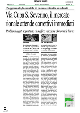 26-FEB-2012
Diffusione: n.d.   Lettori: n.d.   Direttore: Domenico Palmiero    da pag. 8
 