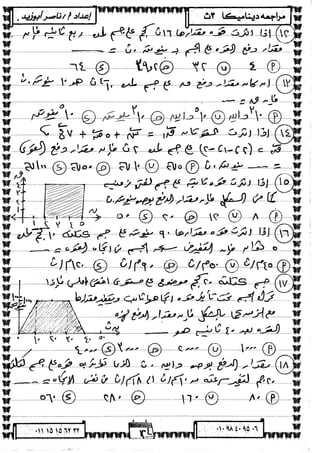 الديناميكة 3ث