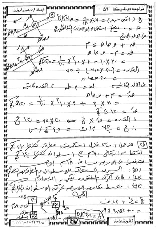 الديناميكة 3ث