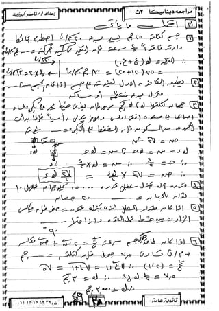 الديناميكة 3ث