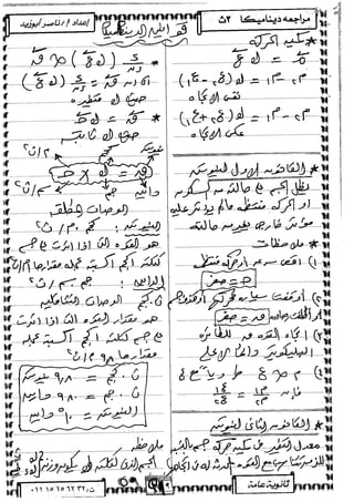 الديناميكة 3ث