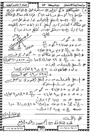 الديناميكة 3ث