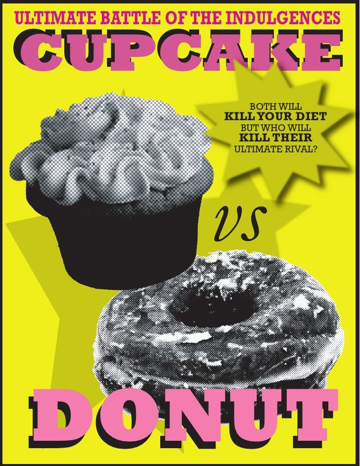 Cupcake vs. Donut