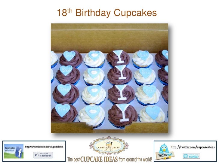 Cupcake Ideas 18th Birthday Cupcakes