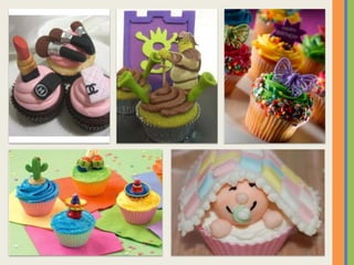 Cupcakes con fondant