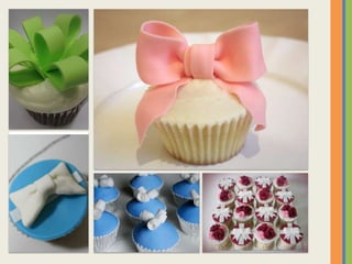 Cupcakes con fondant