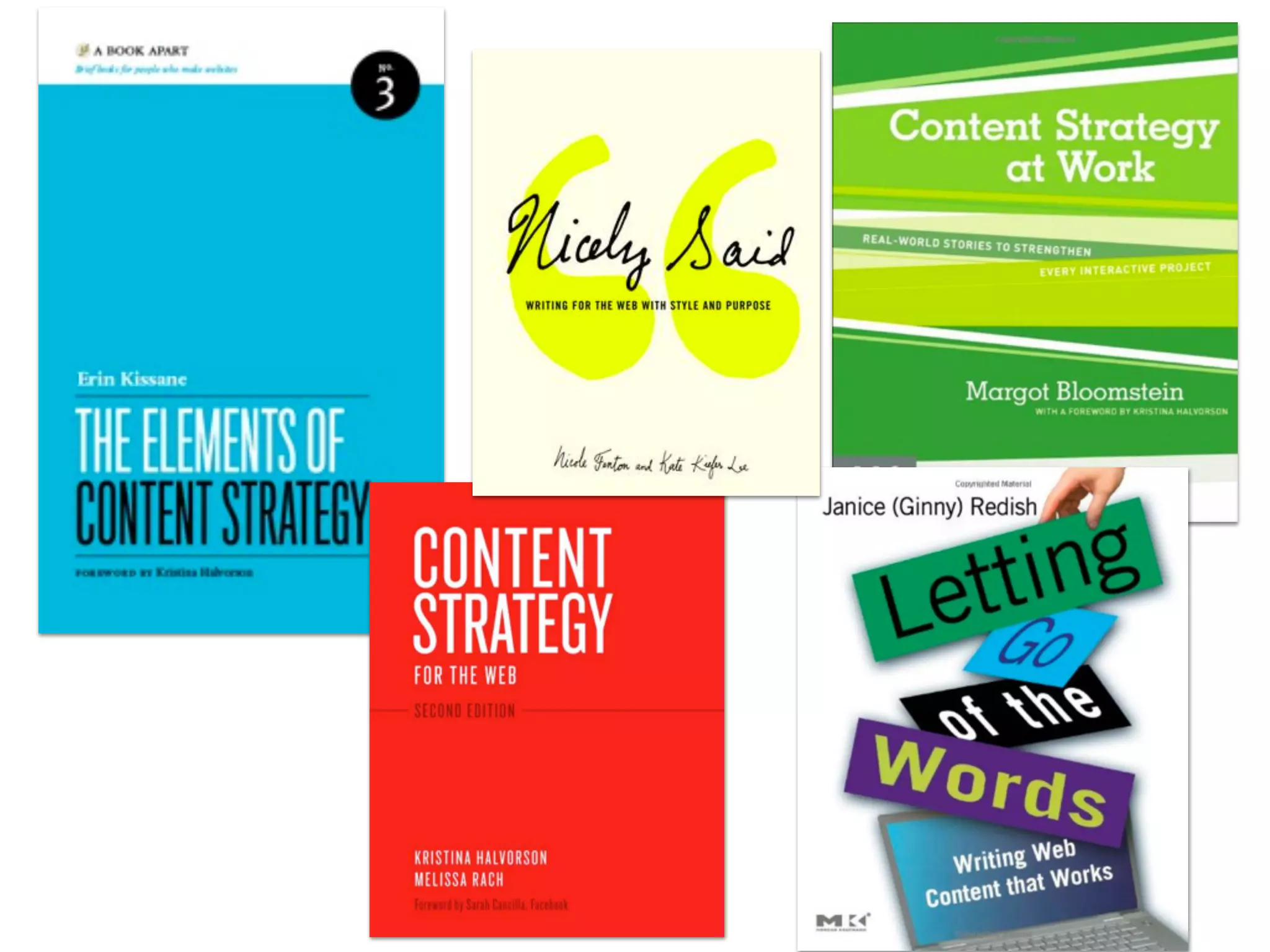 I’m
Georgy.
https://www.ﬂickr.com/photos/carbonnyc/5241459773
How do you become
a content strategist?
https://www.ﬂickr.com/photos/saltygal/1289079855
 