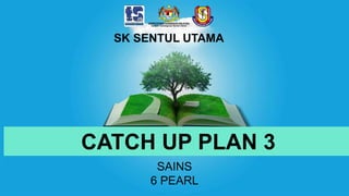 SK SENTUL UTAMA
SAINS
CATCH UP PLAN 3
6 PEARL
 