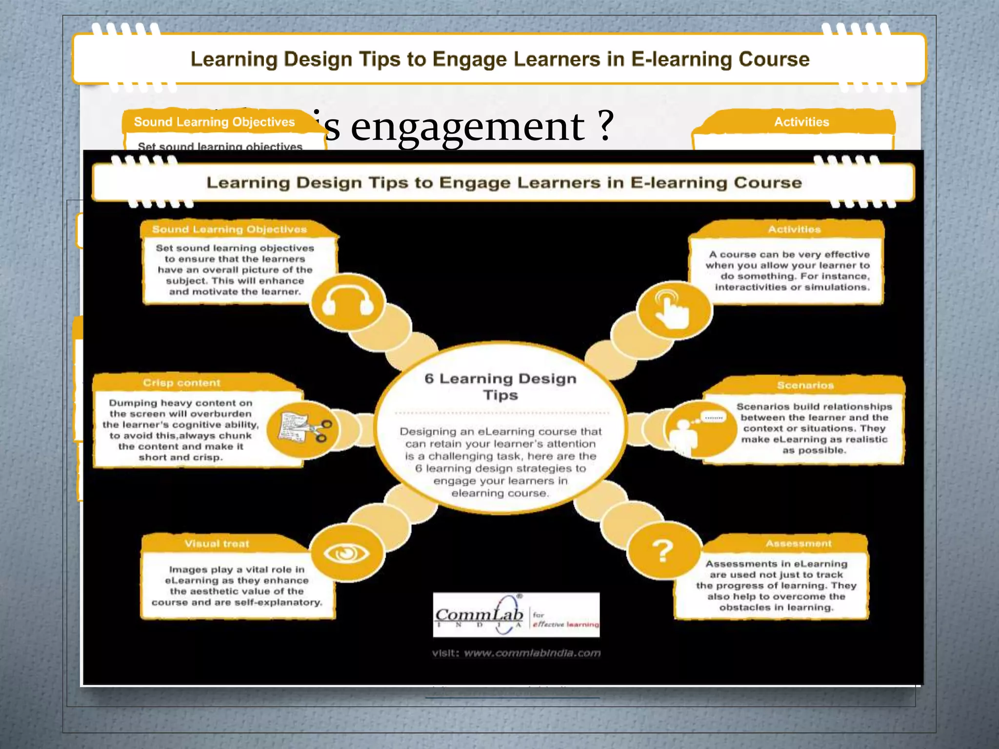 What is engagement ?
 
