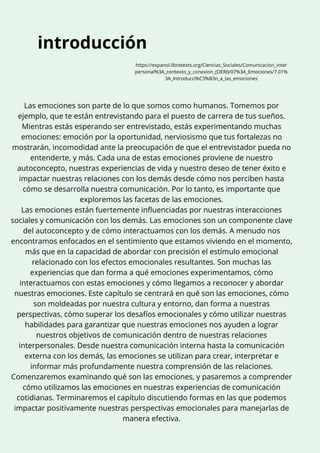 La importancia de las emociones en la vida | PDF