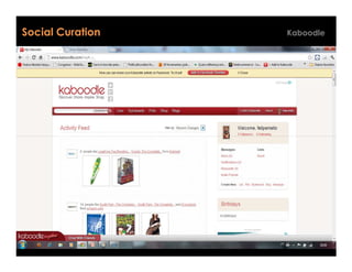Social Curation   Kaboodle
 