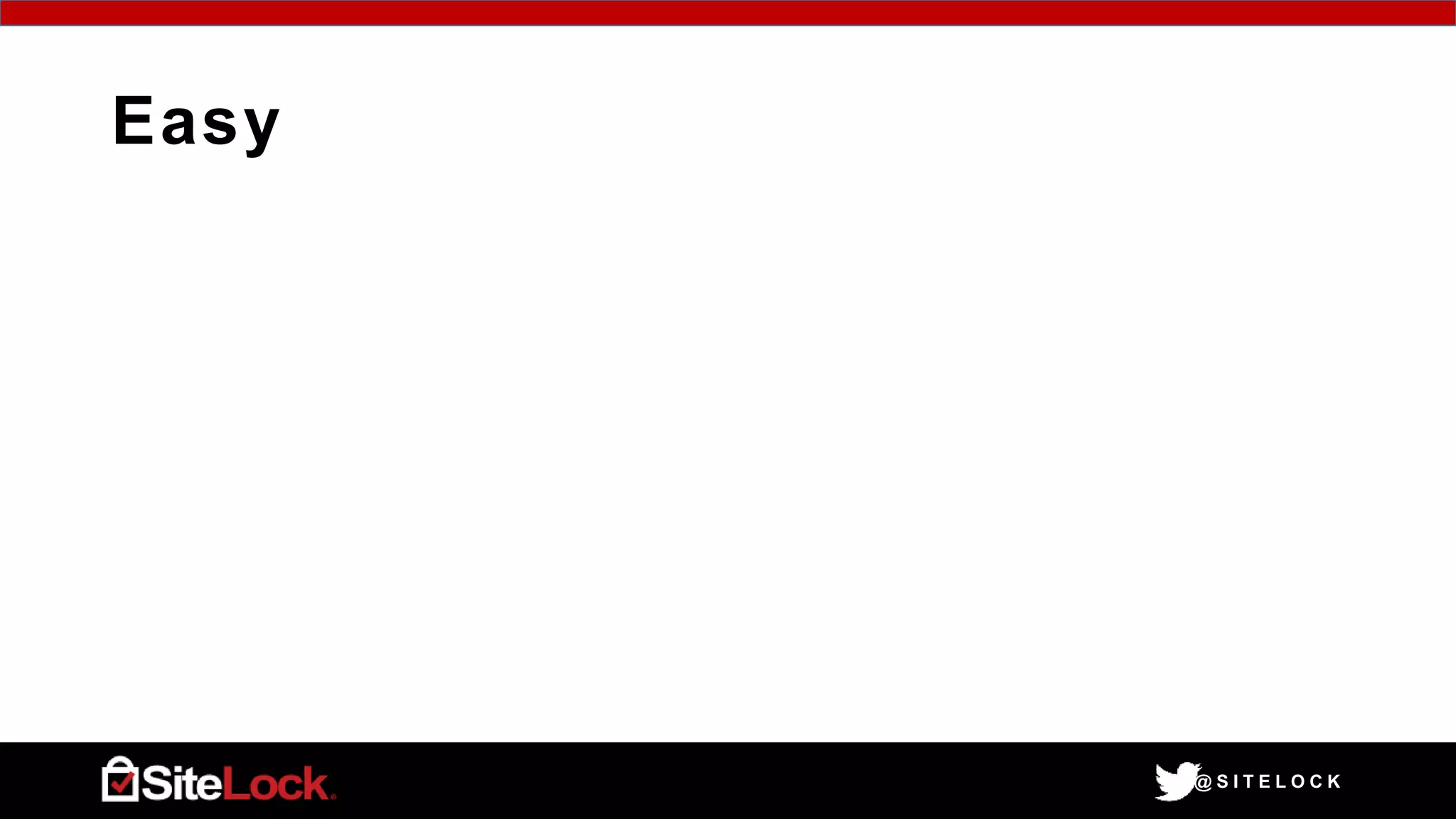 @ S I T E L O C K
Easy
 