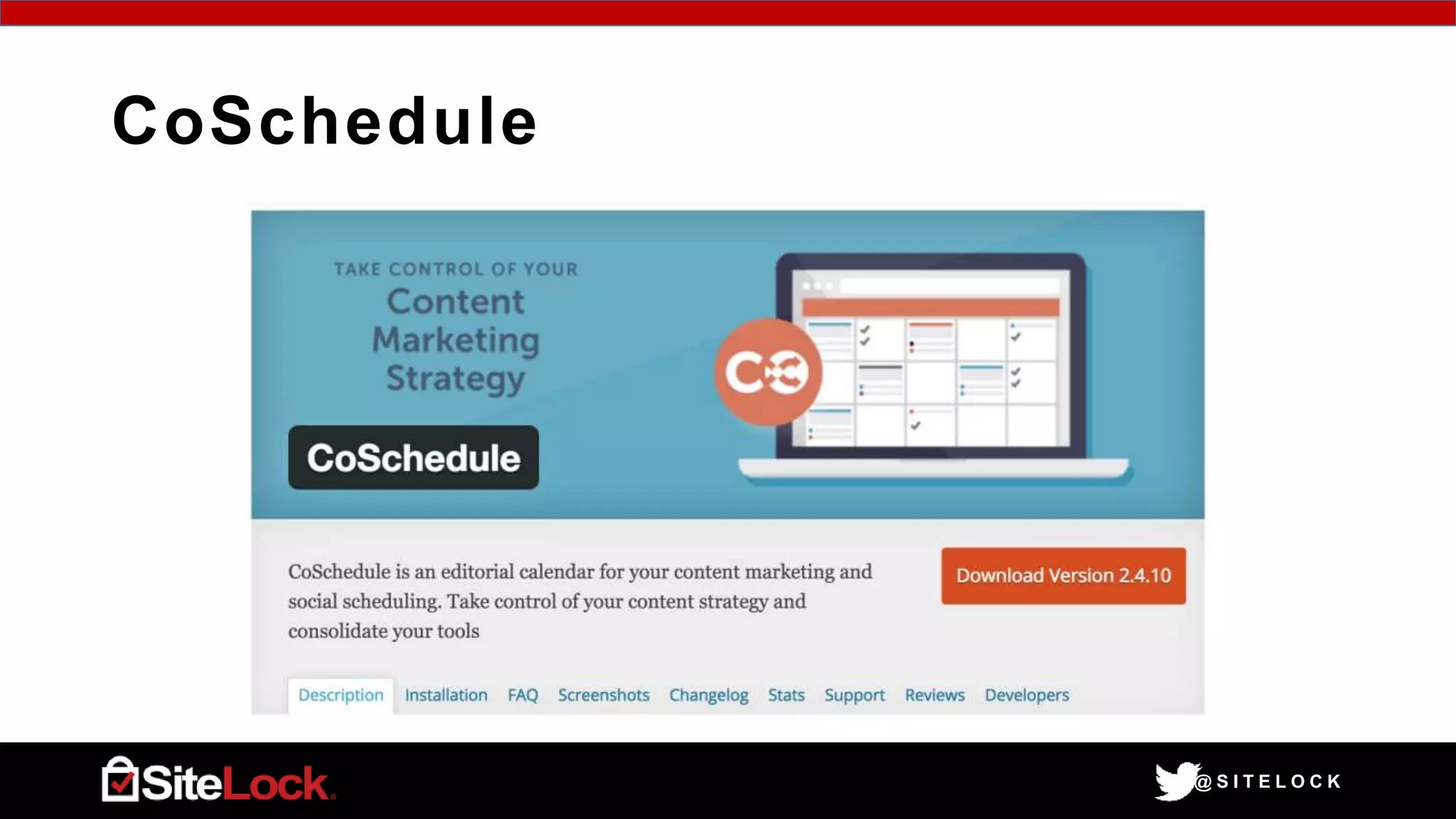 @ S I T E L O C K
CoSchedule
 