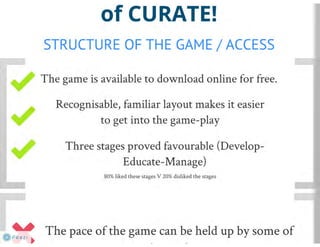 DigCurV CURATE Game
