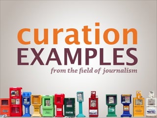 Curation using Scoop.it
 