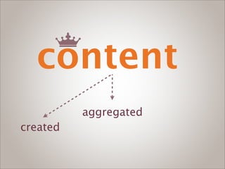 content
          aggregated
created
 