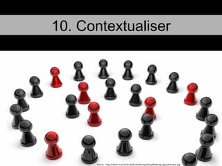 10. Contextualiser Source : http://www.maxi-furth.de/furth/therapie/kopfbilder/gruppentherapie.jpg 