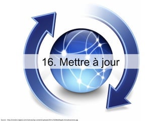 16. Mettre à jour Source : http://cerebro-digital.com/noticias/wp-content/uploads/2011/10/8da9Apple-Actualizaciones.jpg 
