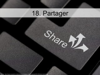 Source : http://www.visualsoft.co.uk/ecommerce-blog/wp-content/uploads/2011/05/share-button1.jpg 18. Partager 