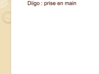 Diigo : prise en main
 